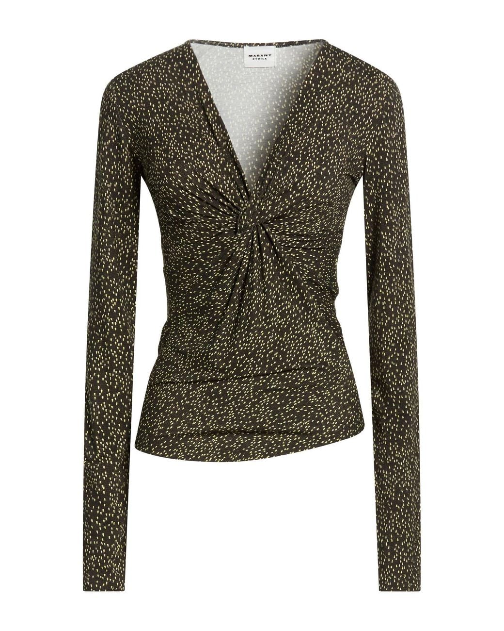 Isabel Marant Green Top Viscose, Elastane