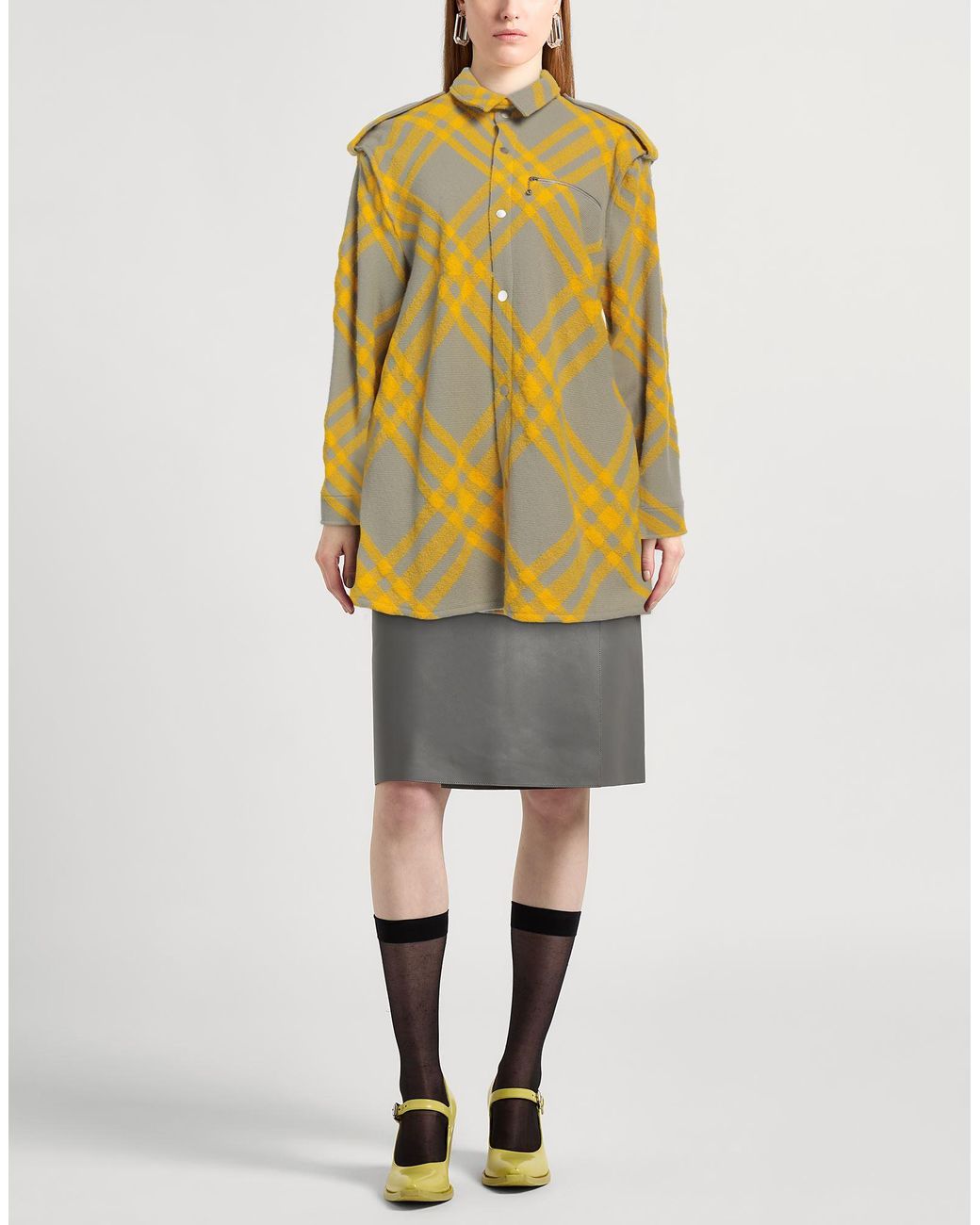 Burberry Yellow Shirt