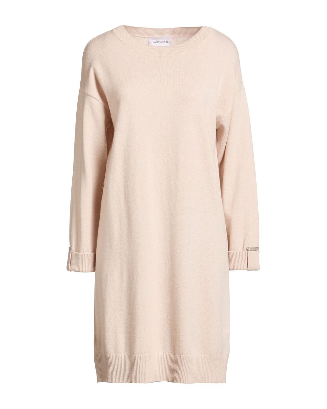 Anna Molinari Natural Mini Dress