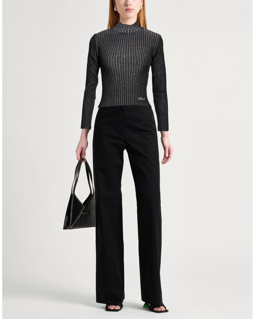 Karl Lagerfeld Black Turtleneck