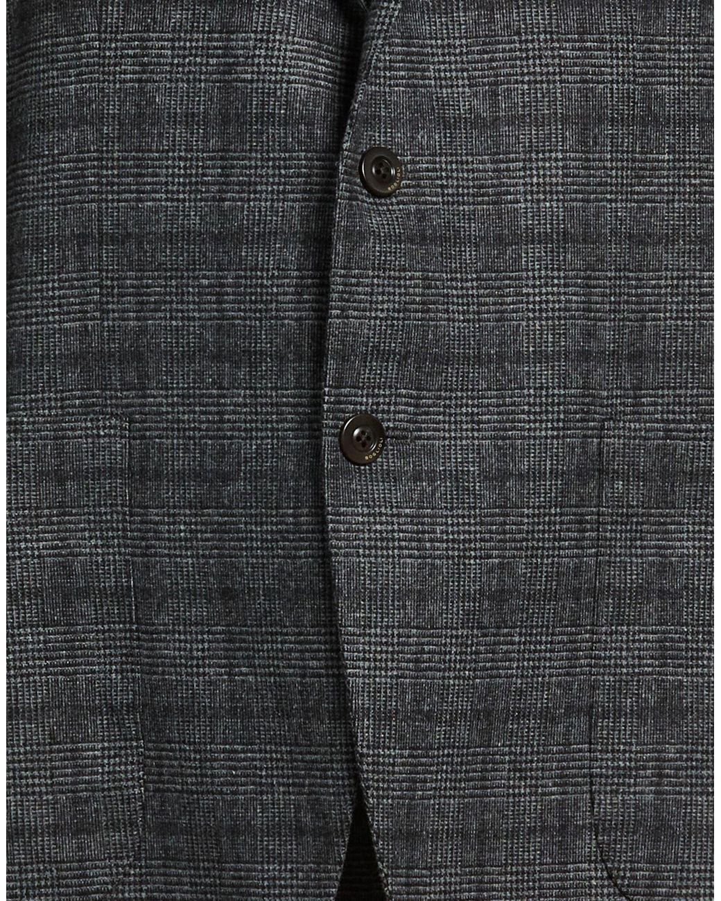 Boglioli Black Blazer Wool, Polyester, Elastane for men