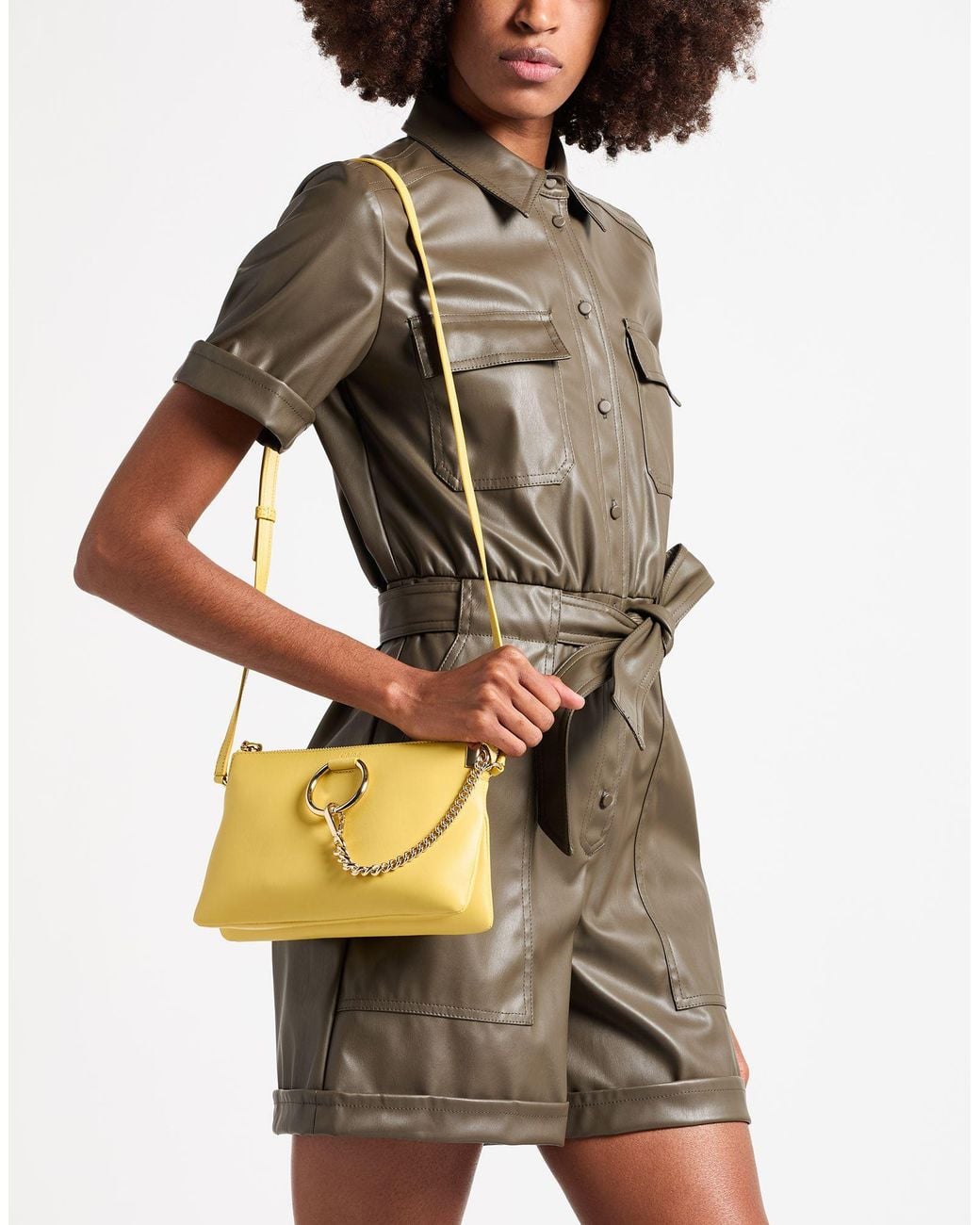 Chloé Yellow Cross-Body Bags