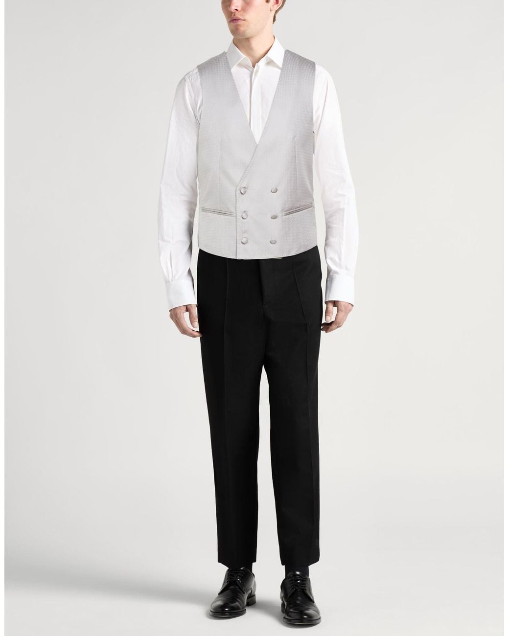 Corneliani Gray Waistcoat for men