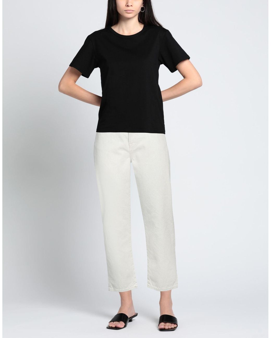 Acne White Jeans