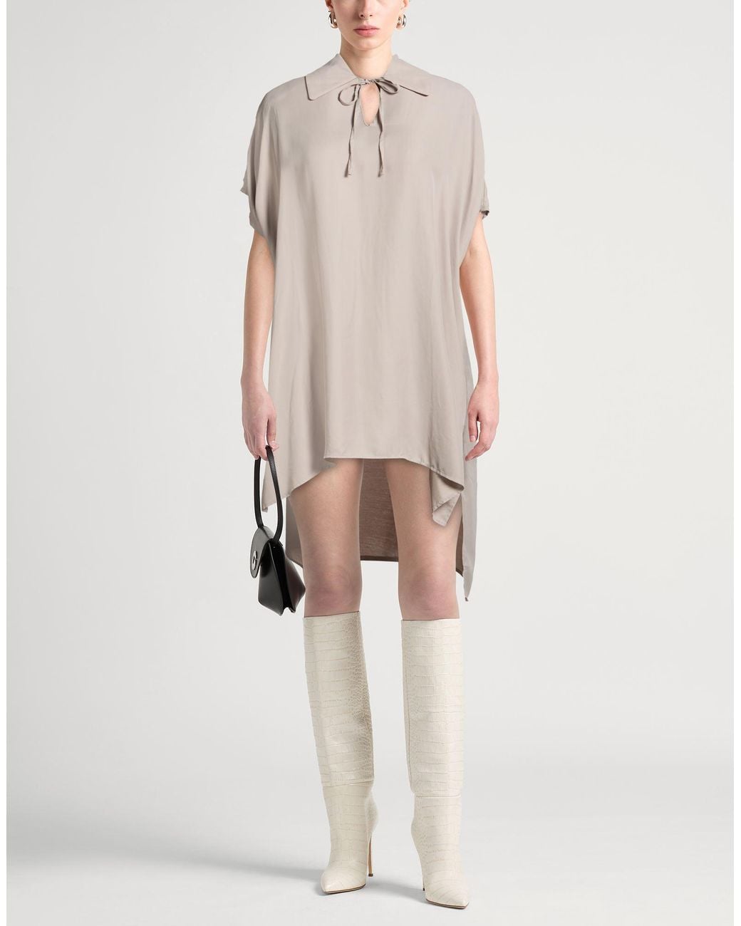 Masnada Natural Mini Dress