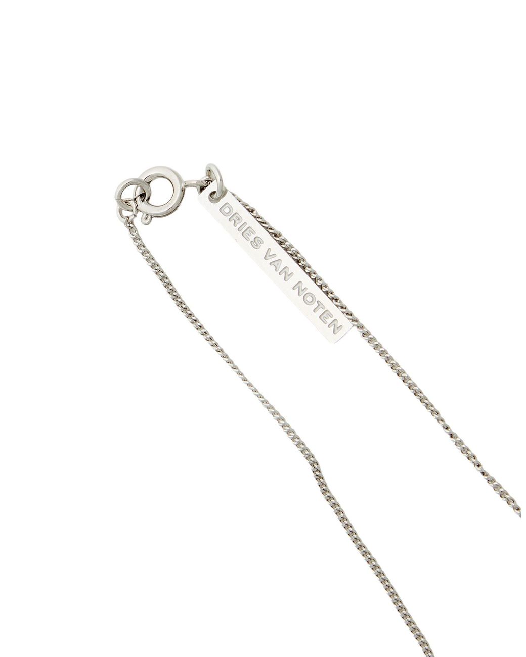 Collier Dries Van Noten en coloris White