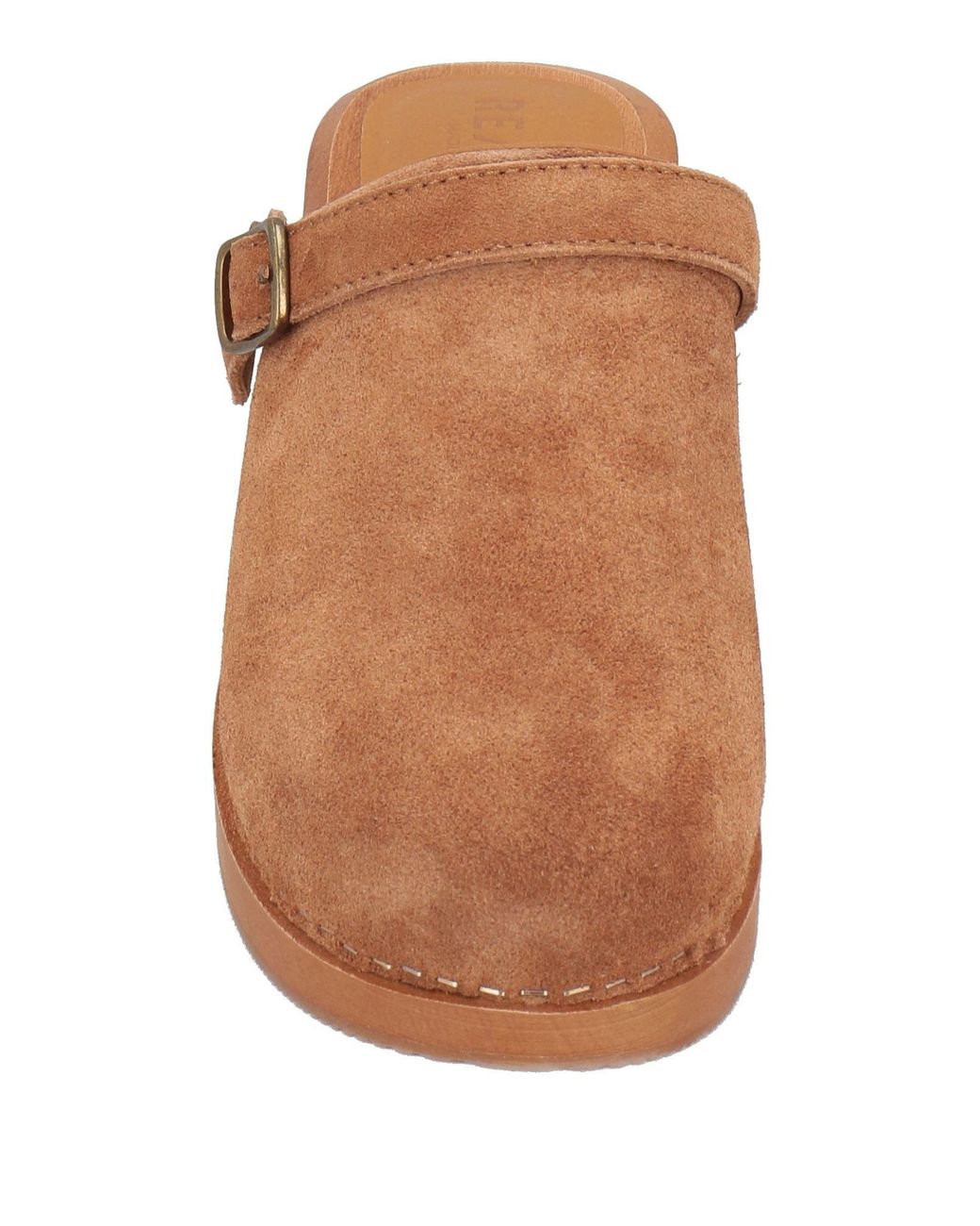 Re/done Brown Mules & Clogs Leather