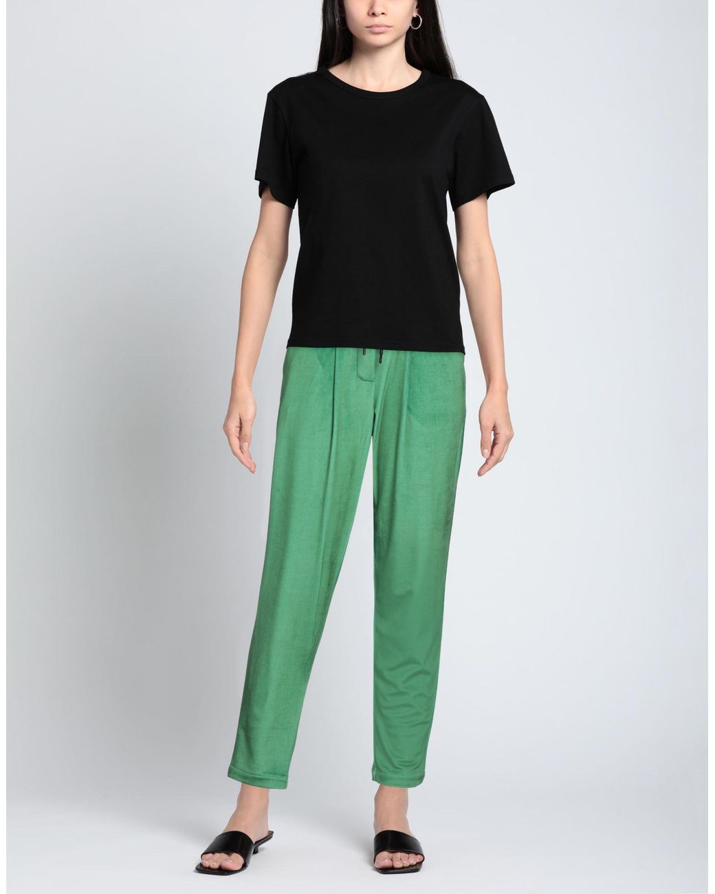 Brand Unique Green Pants Polyester