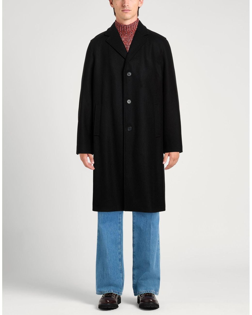 The Kooples Black Coat for men