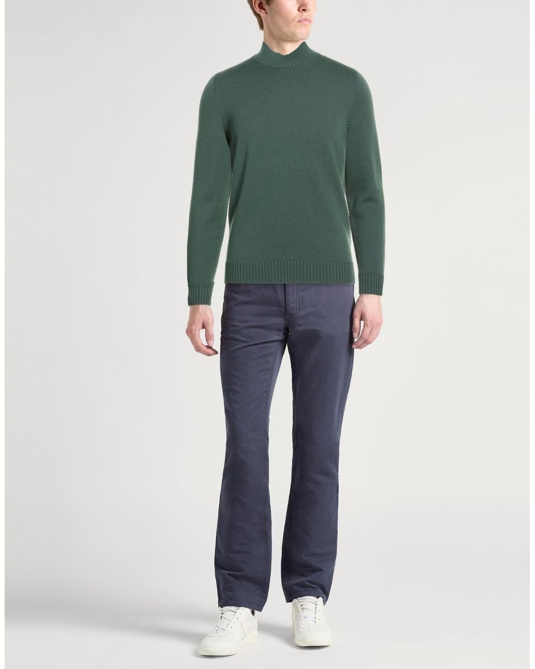 Drumohr Green Turtlenecks for men