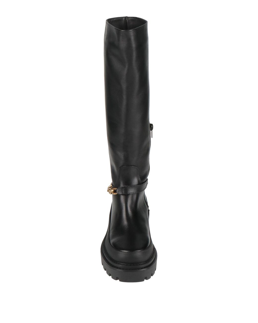 Pinko Black Boot Calfskin