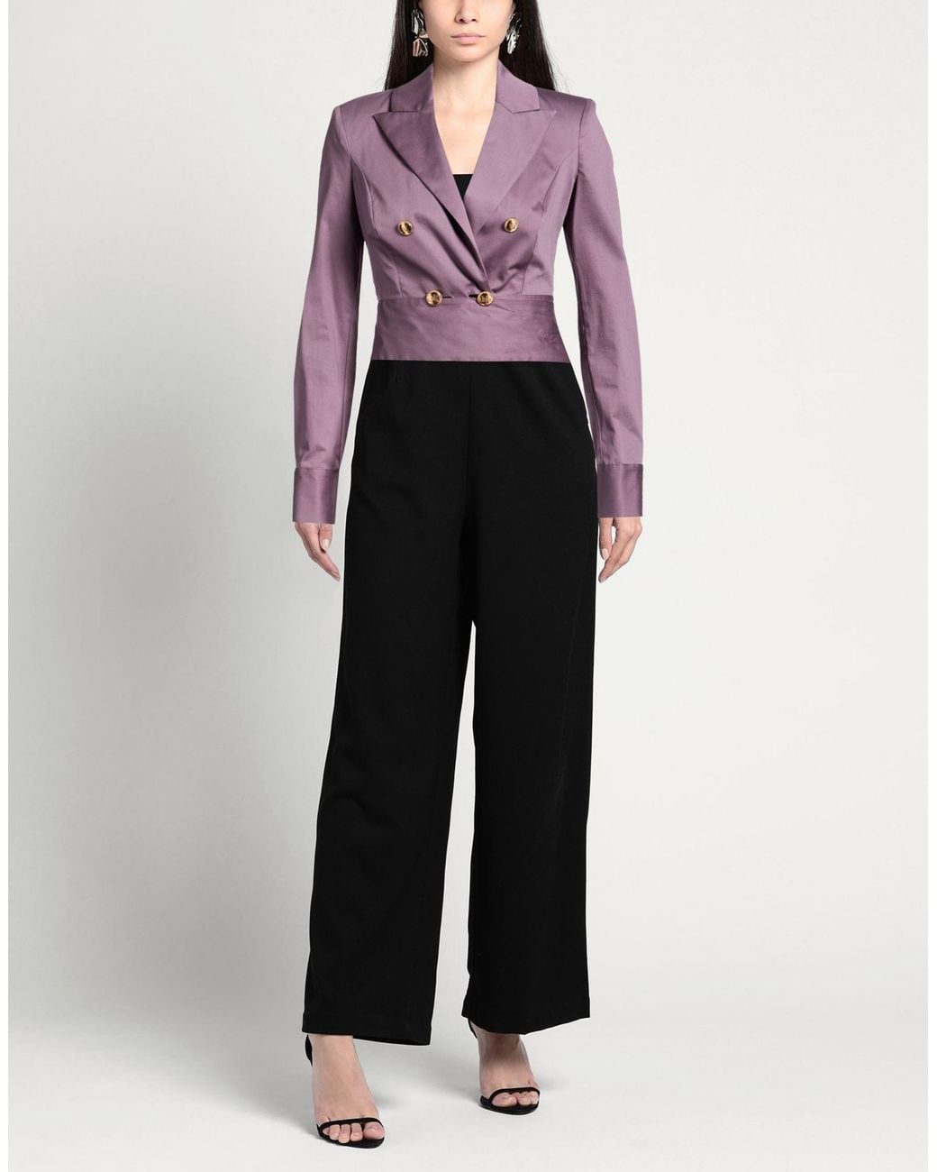 Elisabetta Franchi Purple Blazers