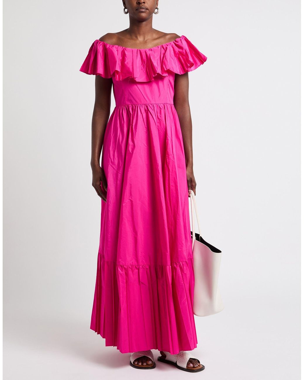 Liu Jo Pink Maxi Dress Polyester