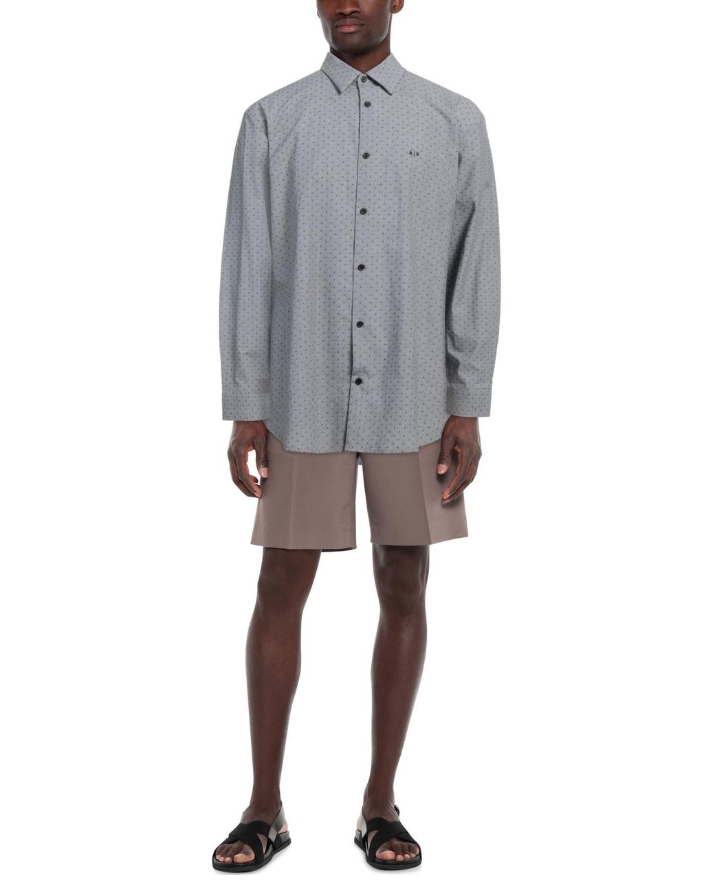 ARMANI EXCHANGE Gray Shirt for men