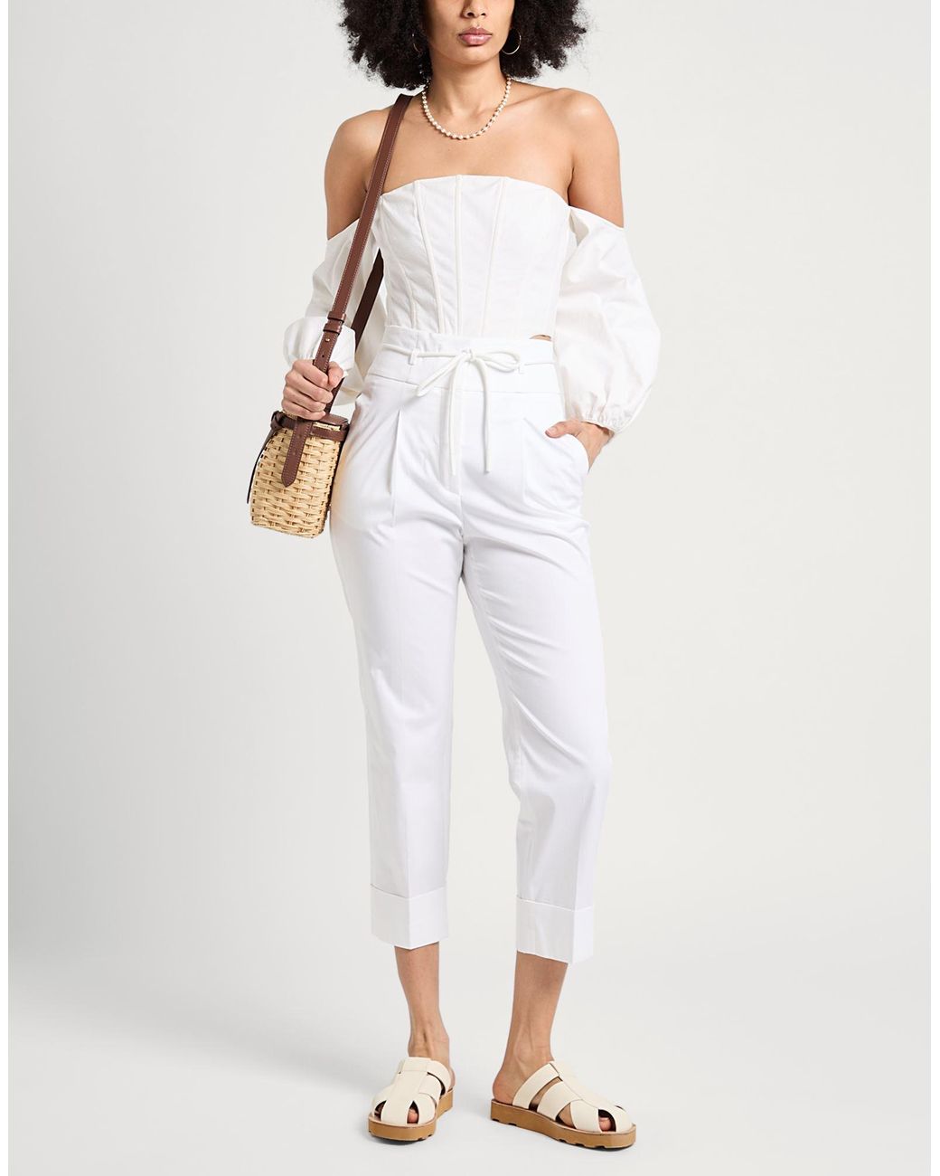 Peserico White Trouser
