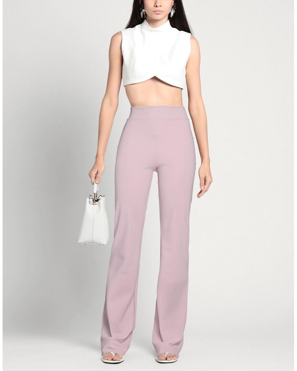 La Petite Robe Di Chiara Boni Pink Pants