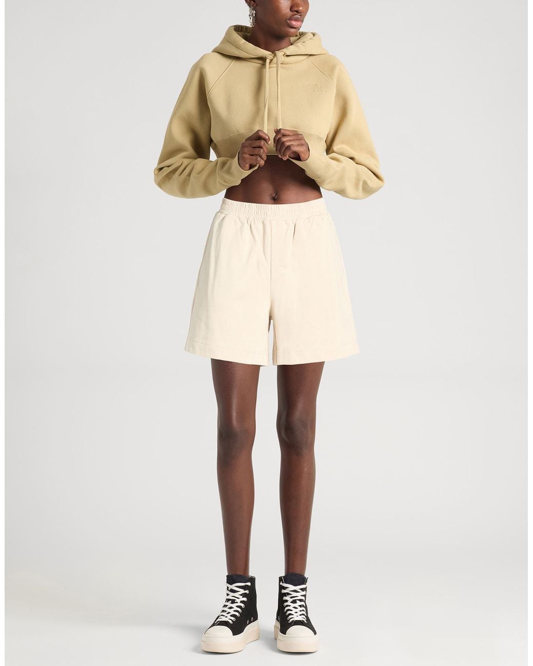 Twinset Natural Shorts & Bermuda Shorts