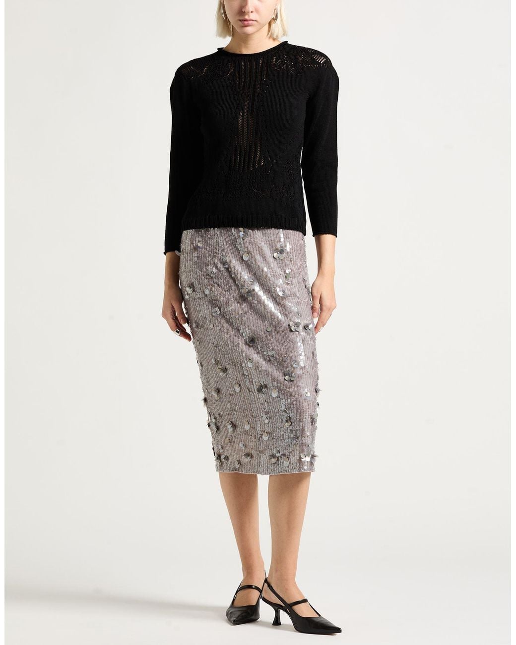 Pullover di Alberta Ferretti in Black