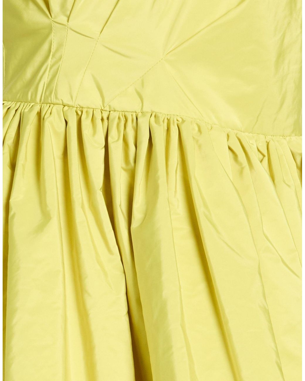 Dixie Yellow Lime Mini Dress Polyester