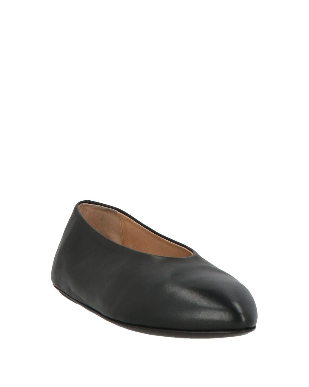 Marsèll Black Ballet Flats Calfskin