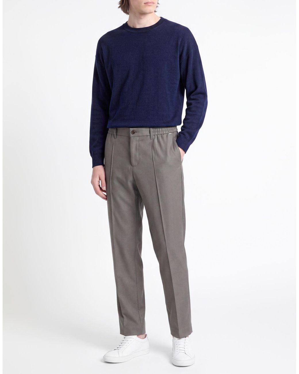 Emporio Armani Gray Trouser for men