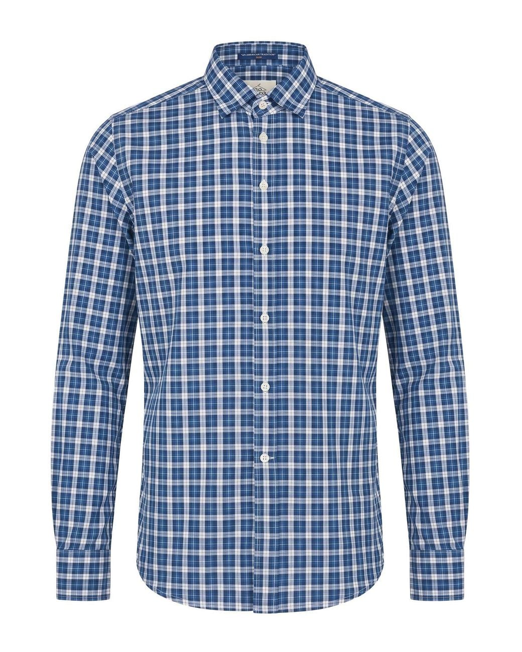 B.D. Baggies Blue Shirt Cotton for men