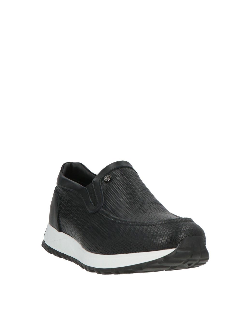 Giovanni Conti Black Trainers for men