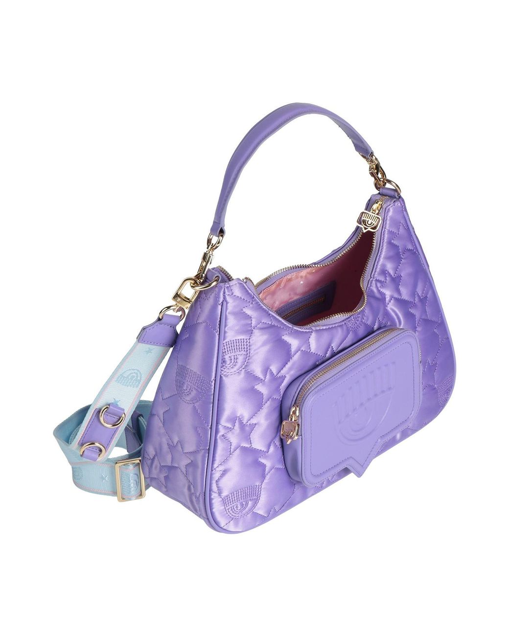 Chiara Ferragni Purple Handbag