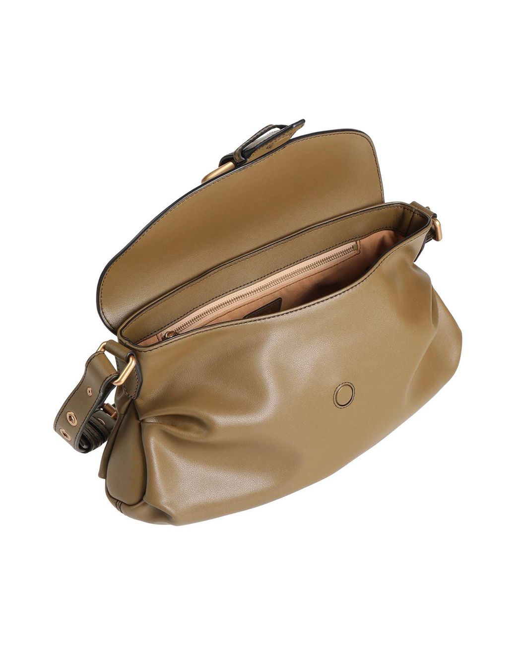 Pinko Metallic Handbag Leather