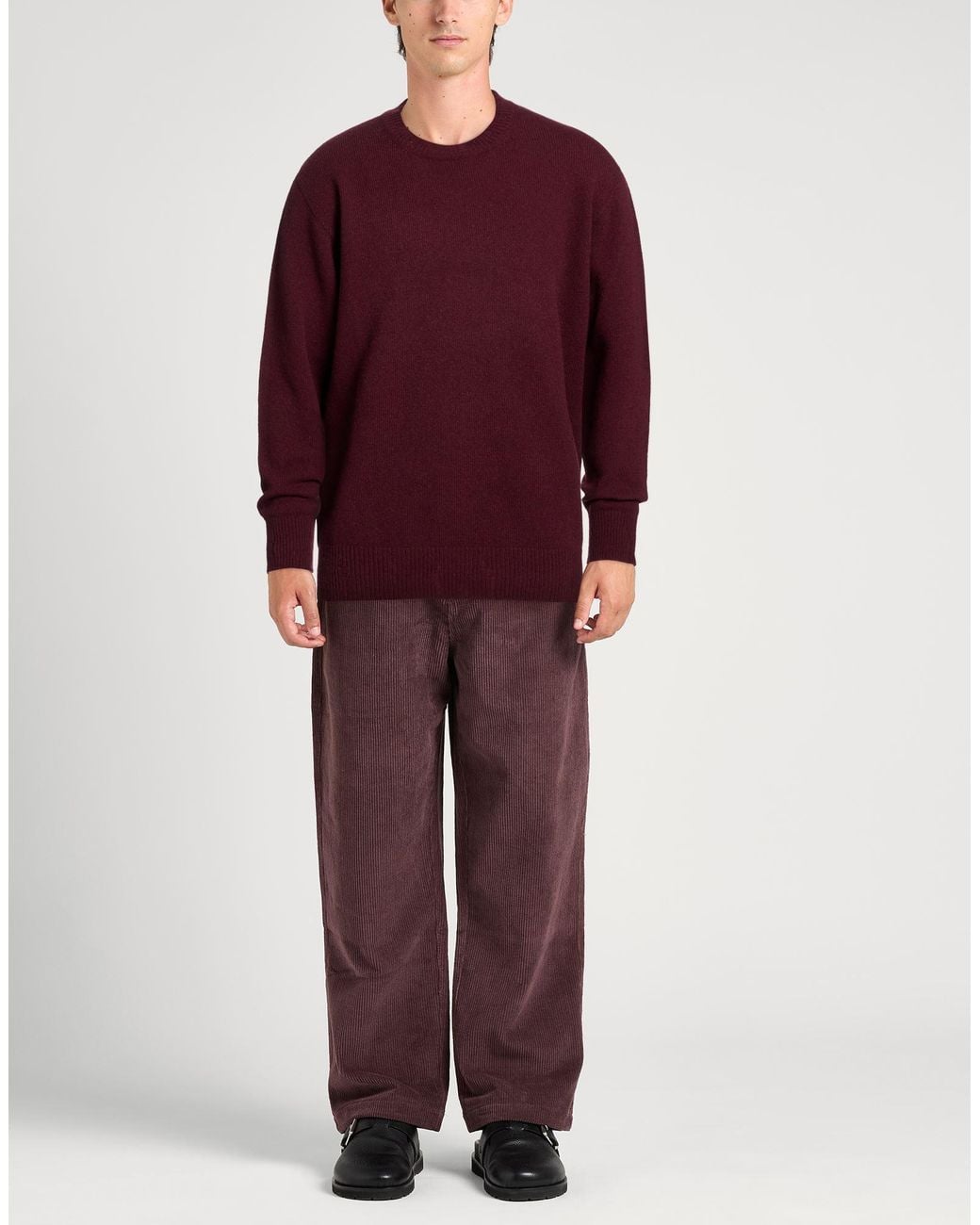 Pullover Amaranto de hombre de color Red