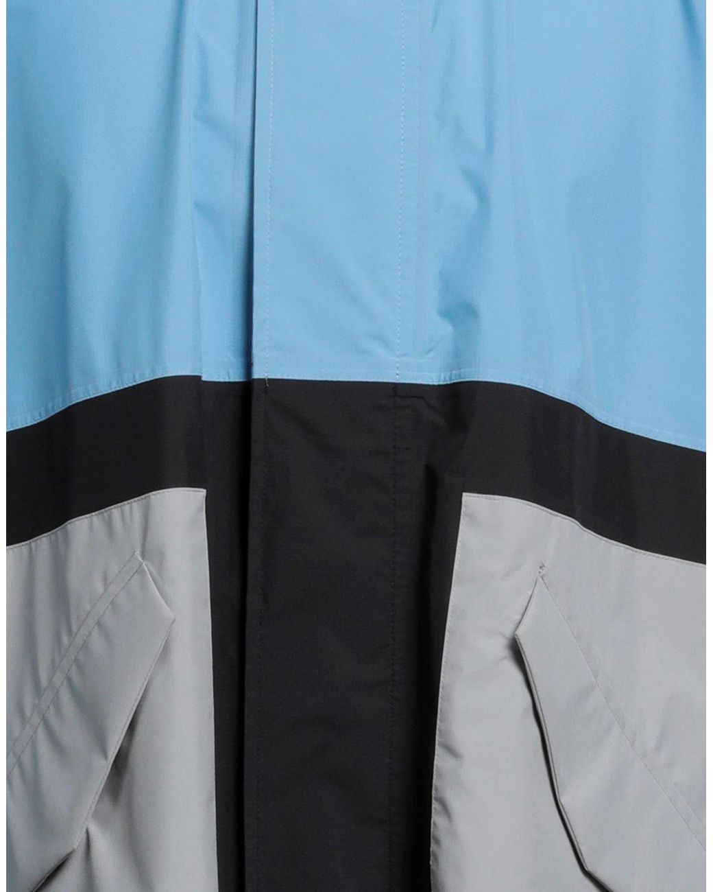 Woolrich Blue Overcoat for men