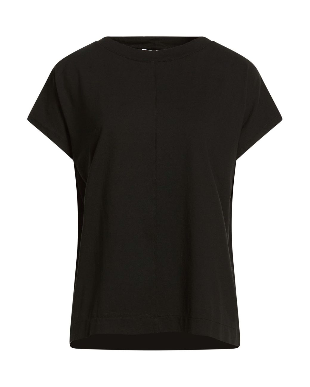 Alpha Studio Alpha Studio Midnight T-Shirt Cotton, Elastane in Black | Lyst