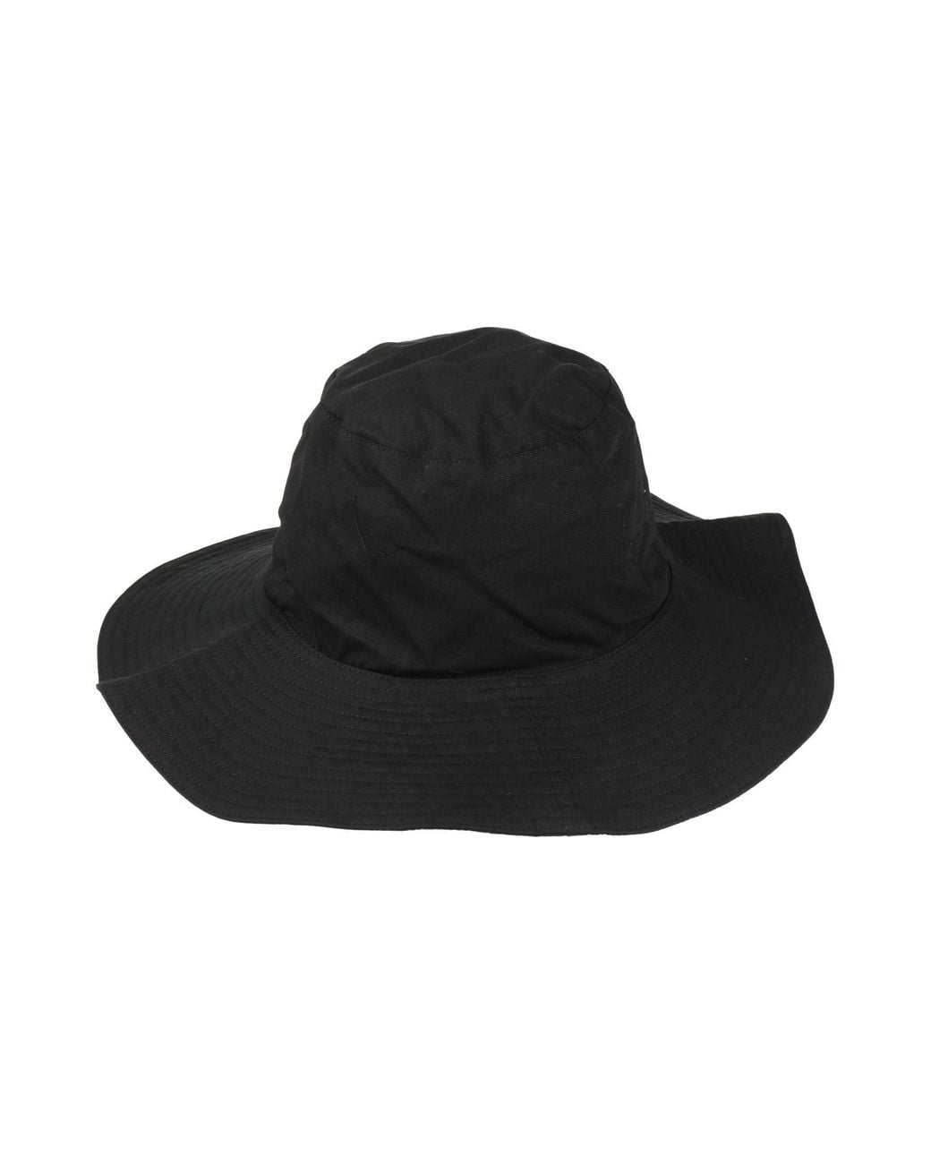 Rick Owens Black Hat Cotton for men
