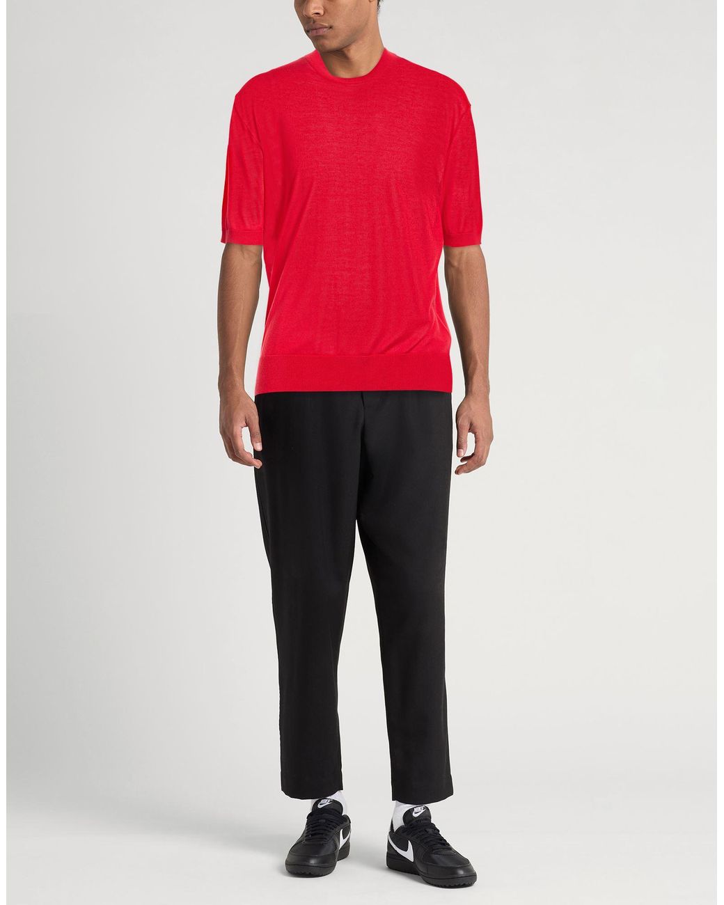 Laneus Red Sweaters for men