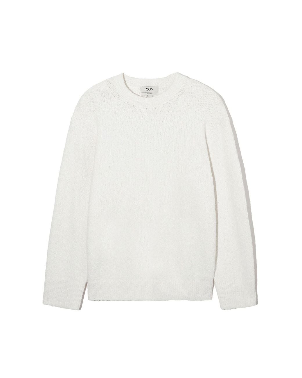 COS Sweater in White for Men | Lyst