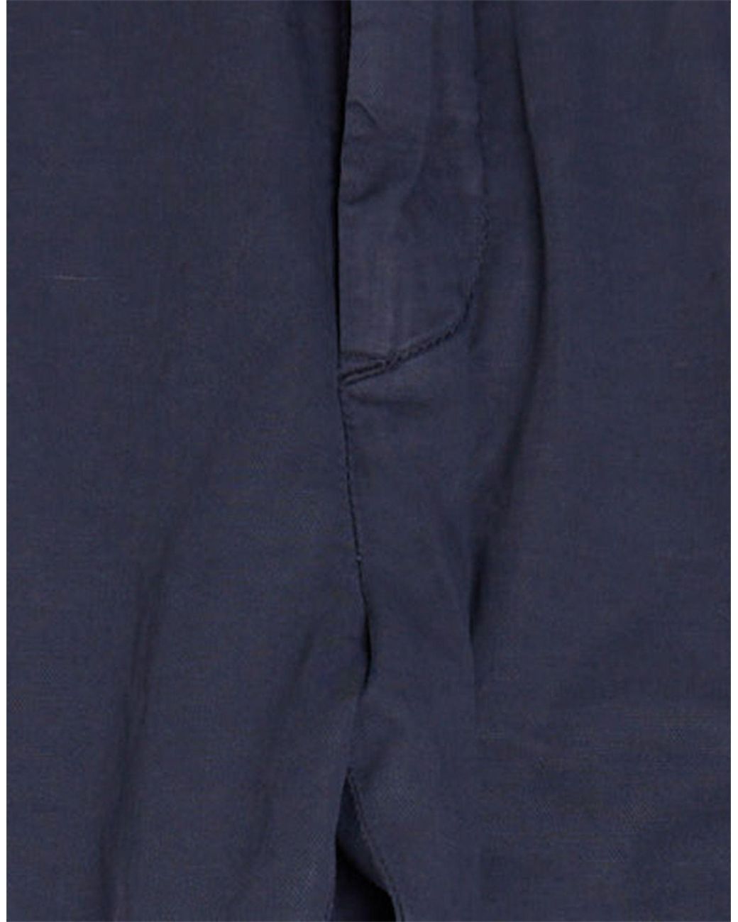 Siviglia Blue Pants Cotton, Linen, Elastane for men