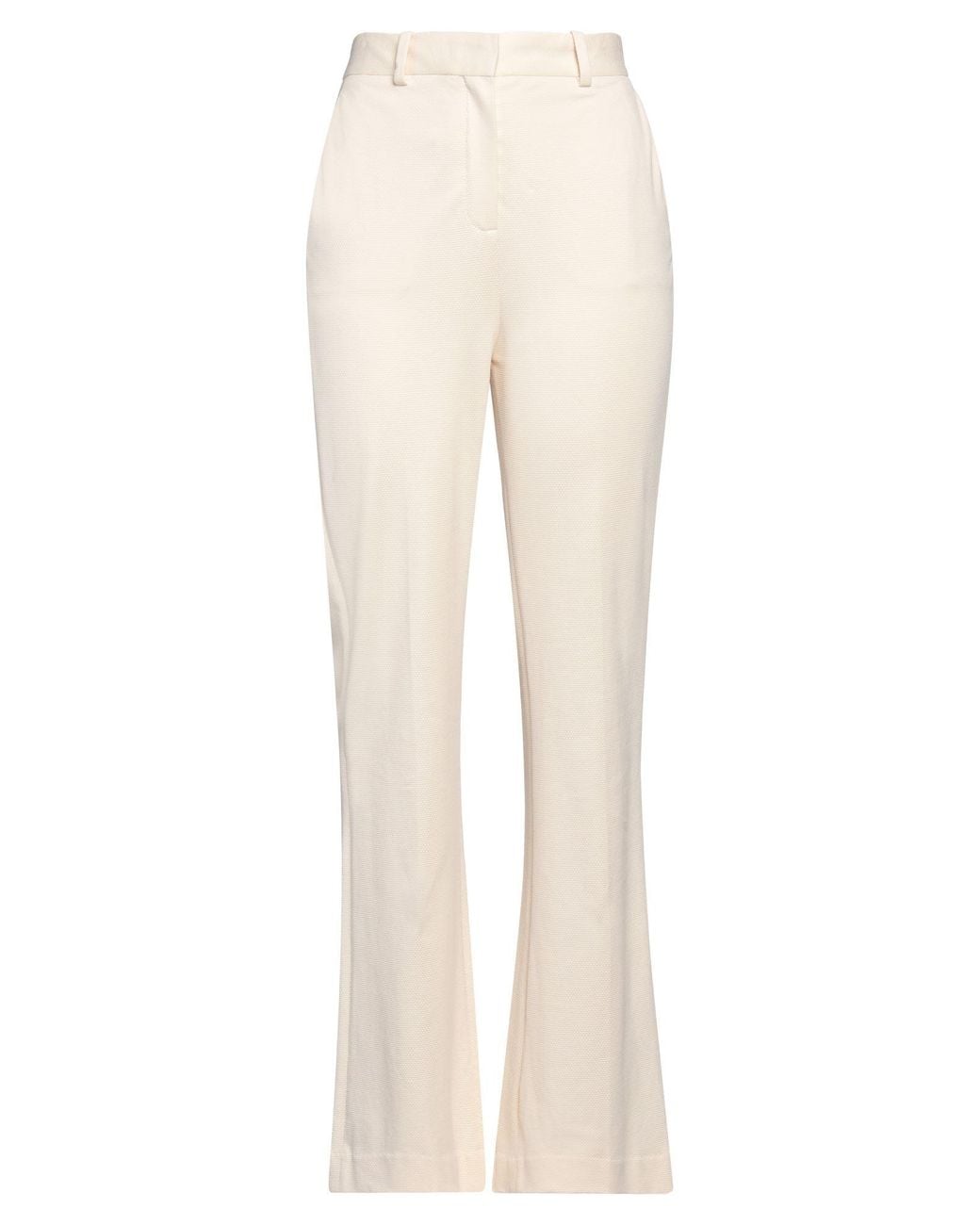 Circolo 1901 Natural Stretch Cotton Flared Pants