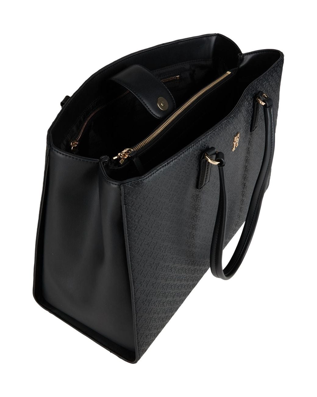 Tommy Hilfiger Black Handbag Polyurethane