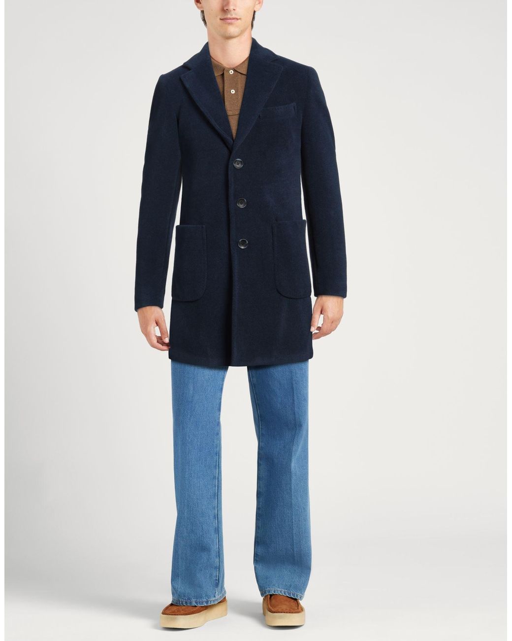TELA-N° Blue Coat Polyester for men