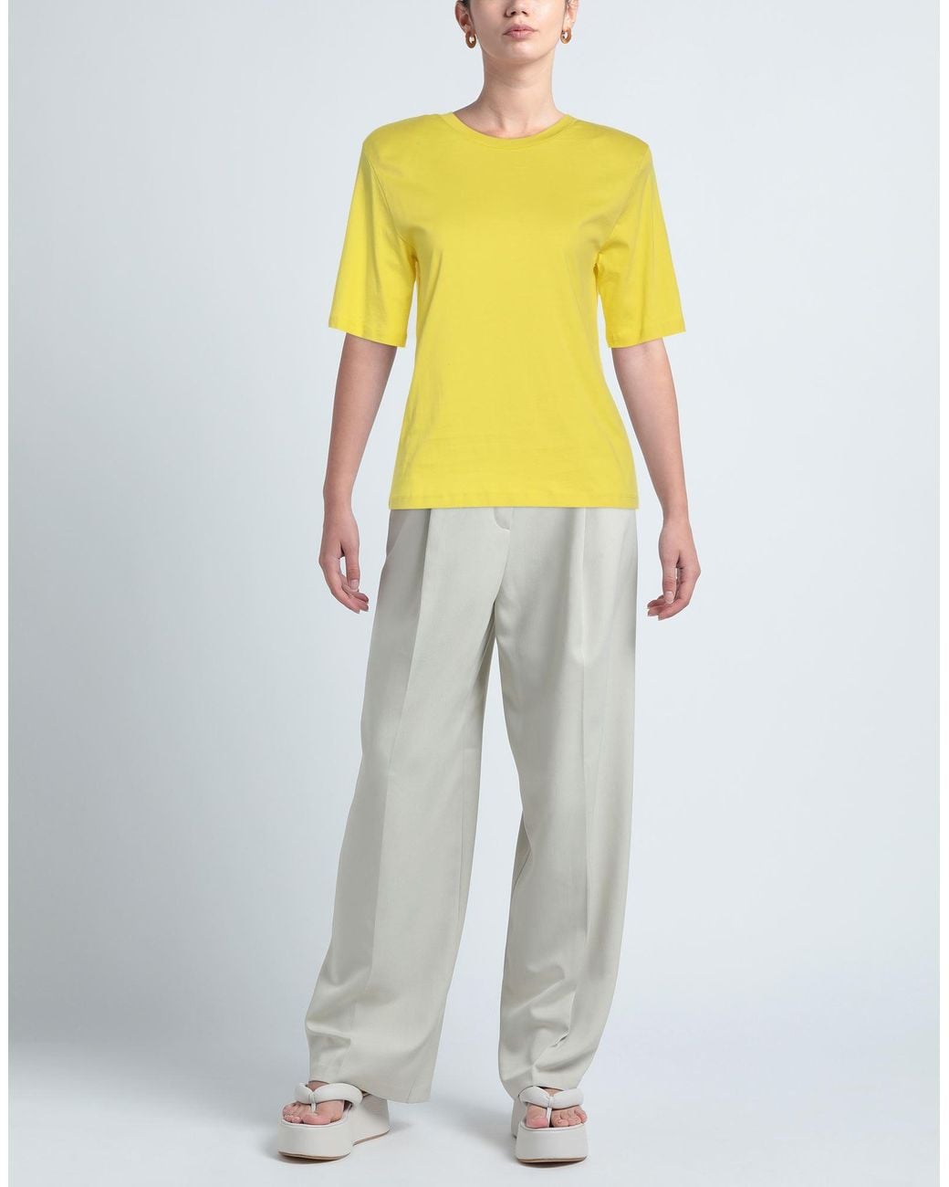 Patrizia Pepe Yellow T-shirt