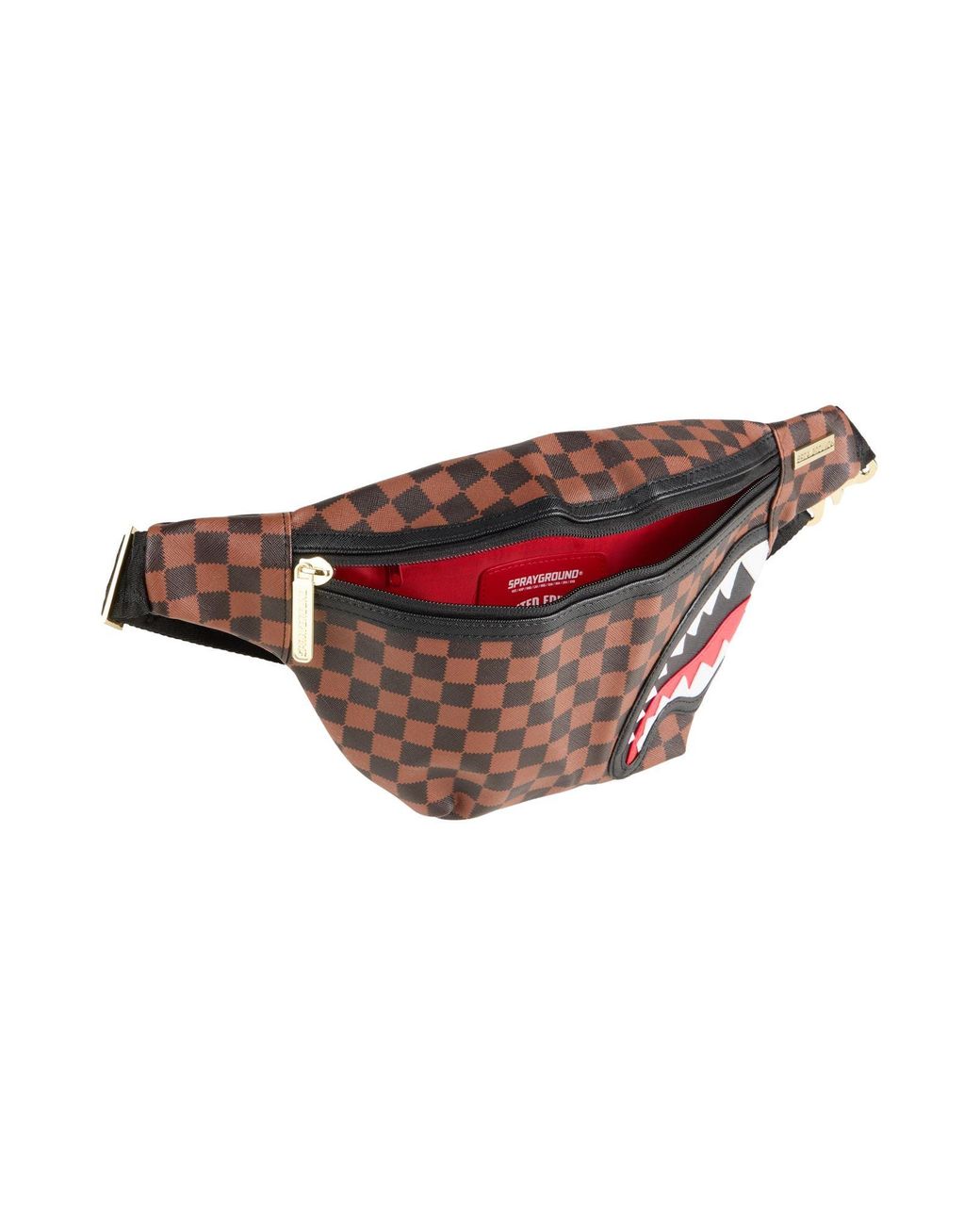 Sprayground White Belt Bag