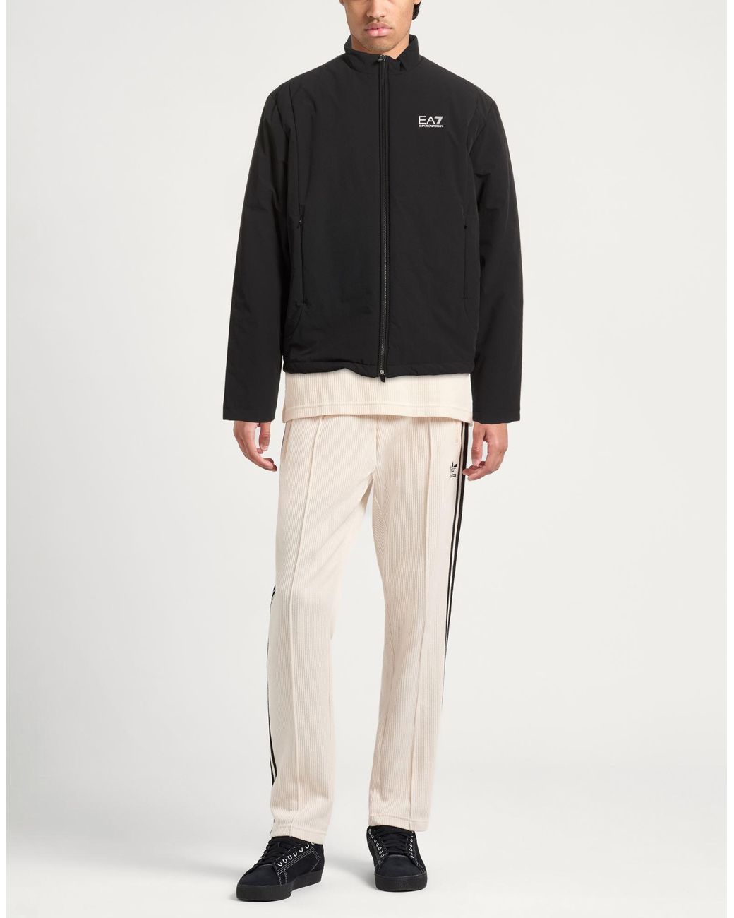 EA7 Black Jacket for men
