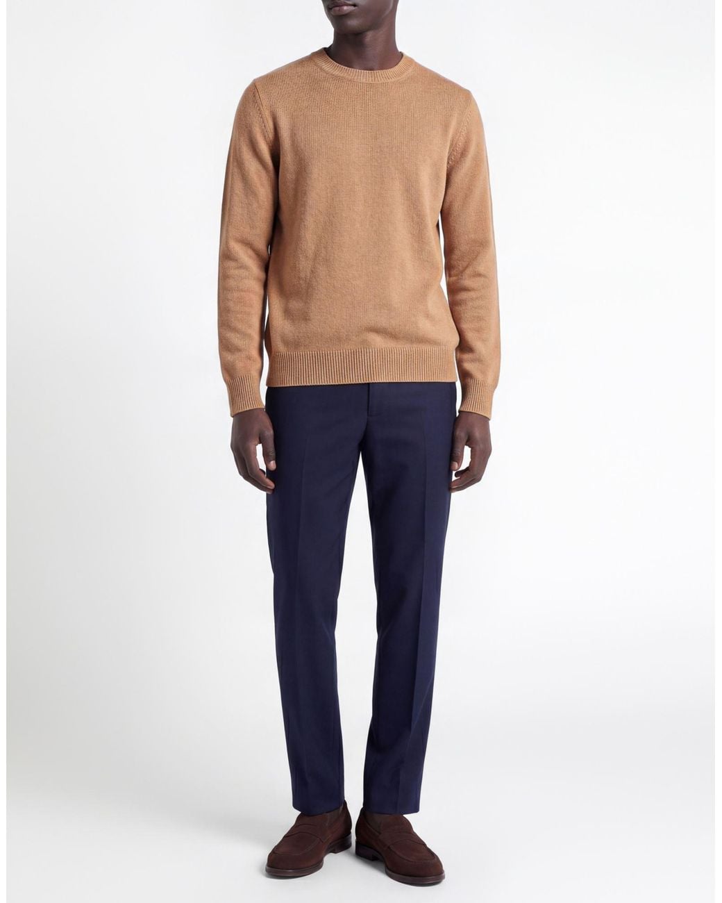 Herno Brown Sweater Cashmere for men