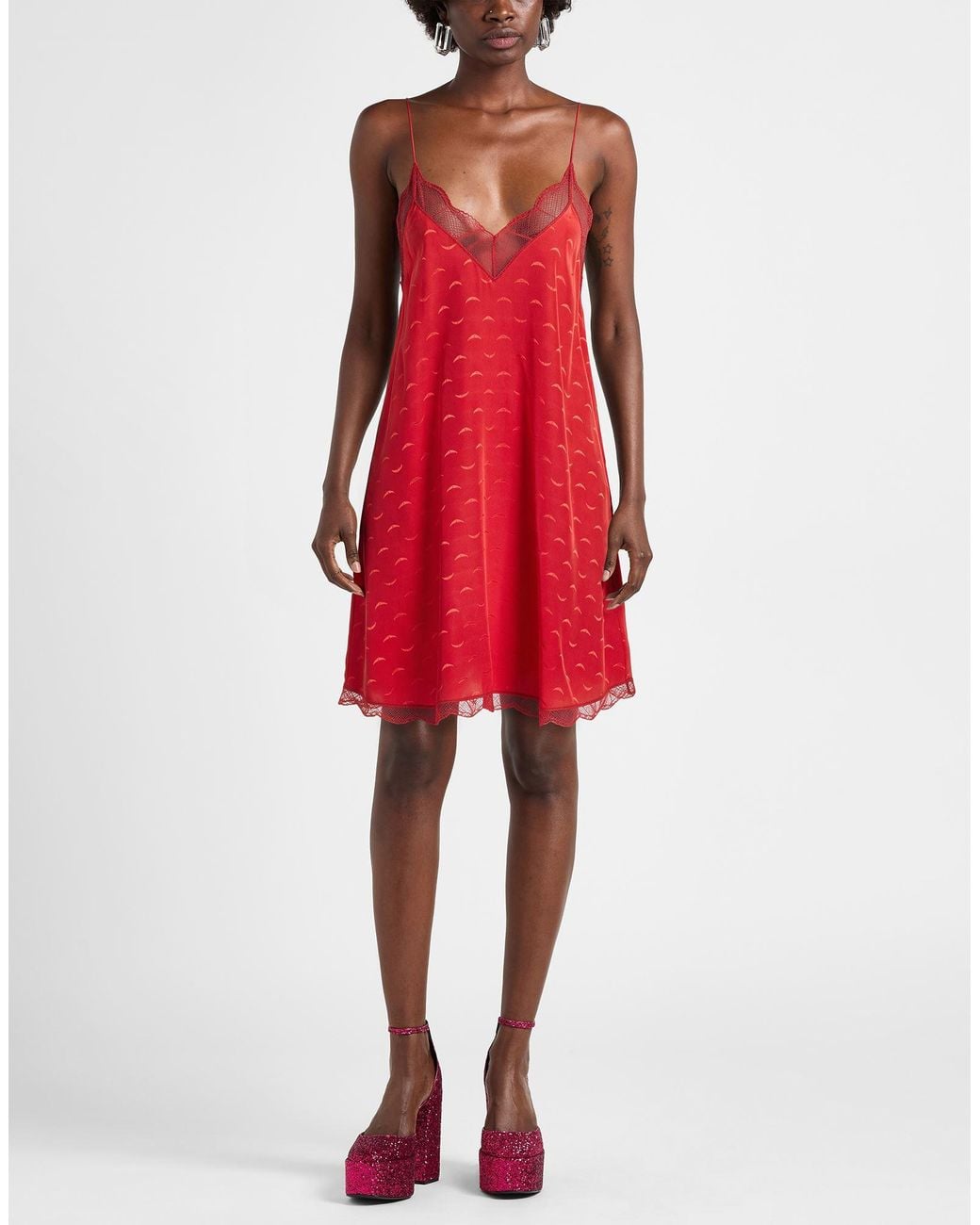 Zadig & Voltaire Red Mini Dress