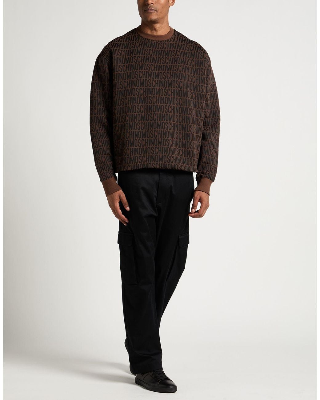 Moschino Brown Sweatshirt for men
