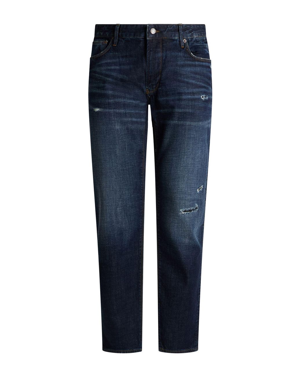 Emporio Armani Blue Jeans Cotton, Elastane for men