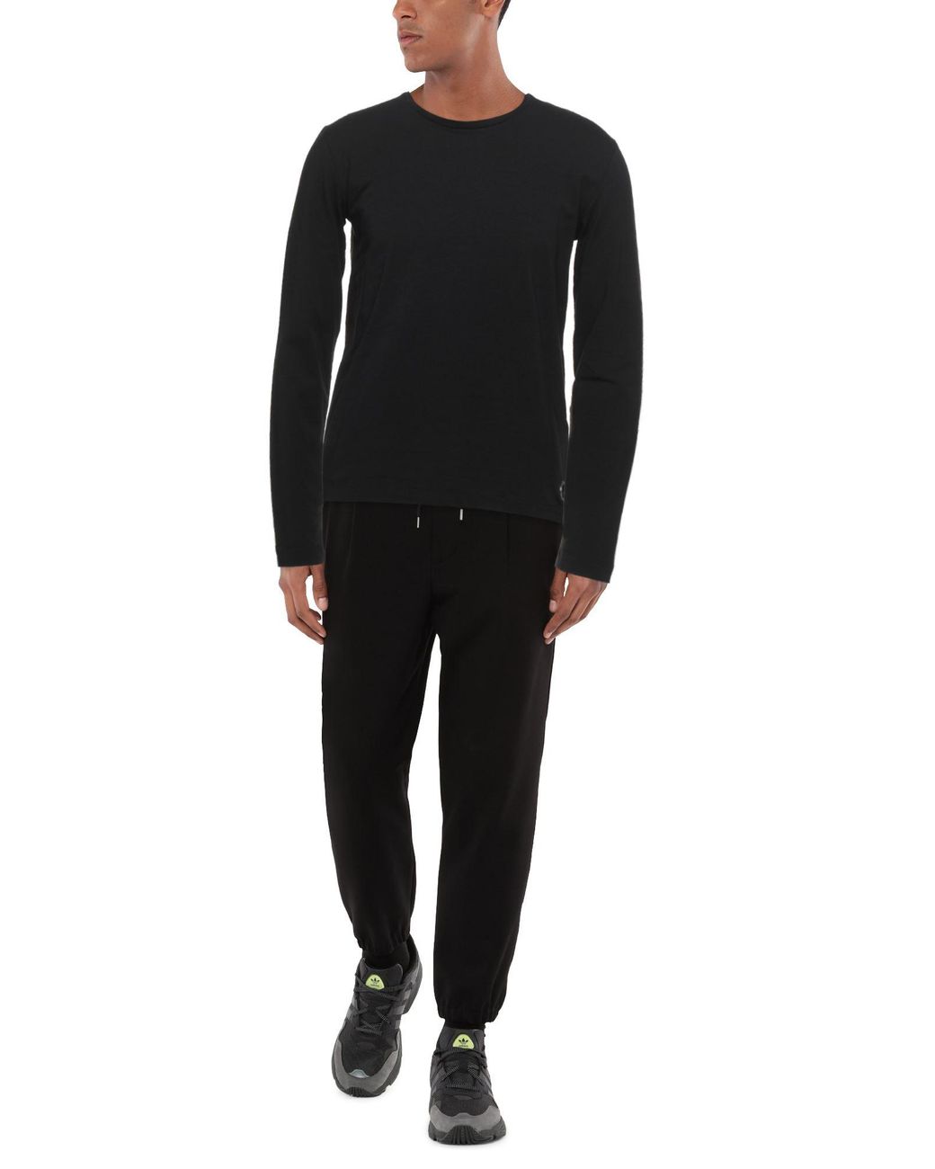 Bikkembergs Black T-Shirt Cotton, Elastane for men