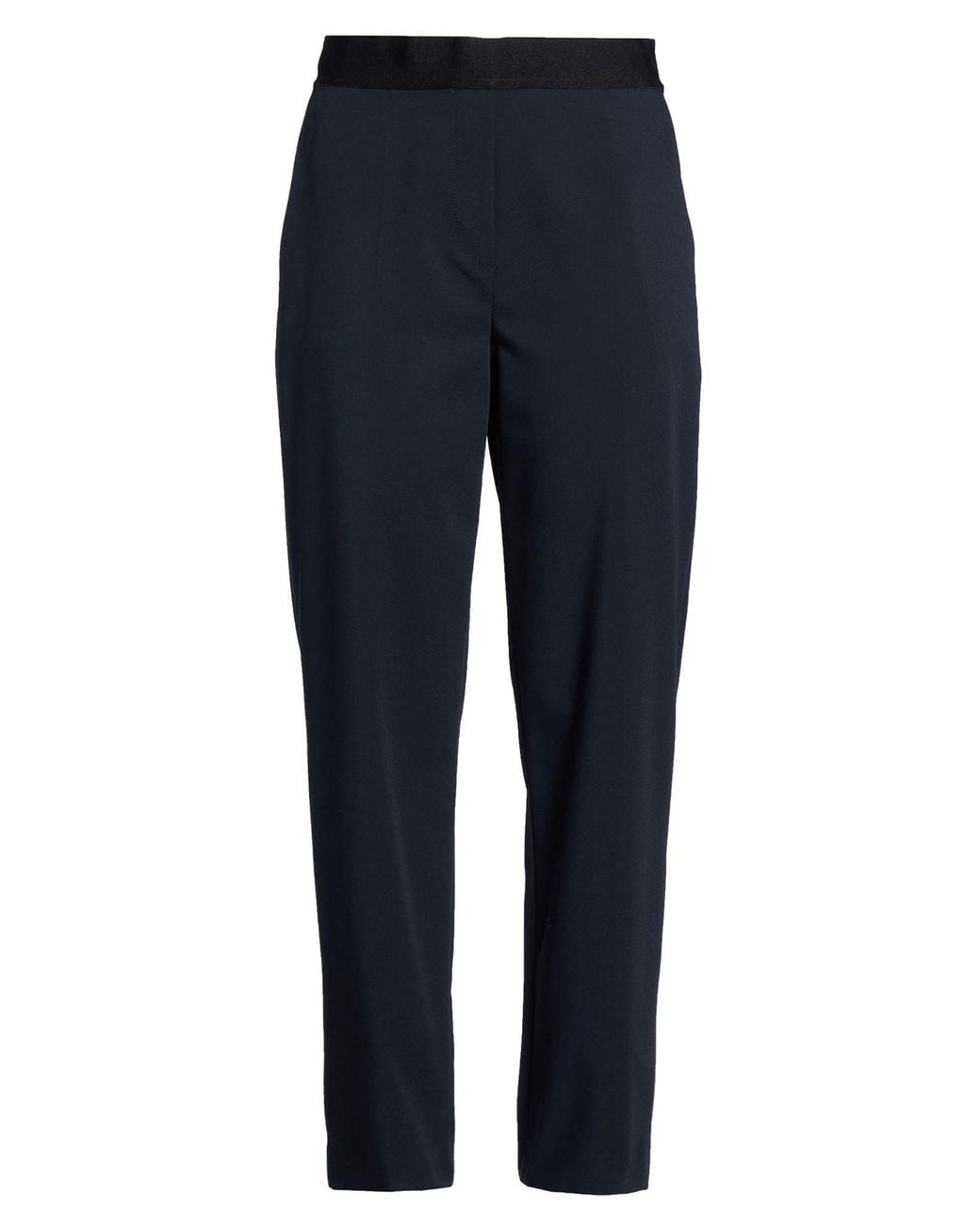 RUE DU BAC Blue Midnight Pants Polyester, Viscose, Elastane
