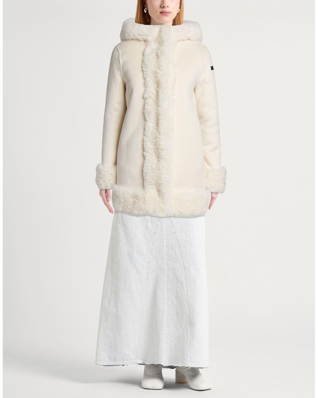 Rrd White Shearling & Teddy