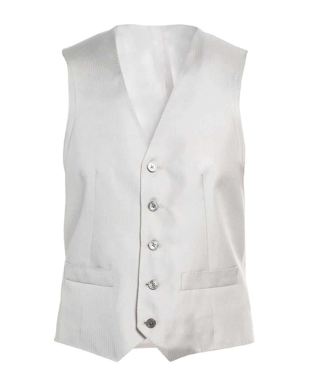 Corneliani White Waistcoat for men